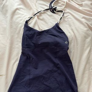 Lululemon navy blue workout tank